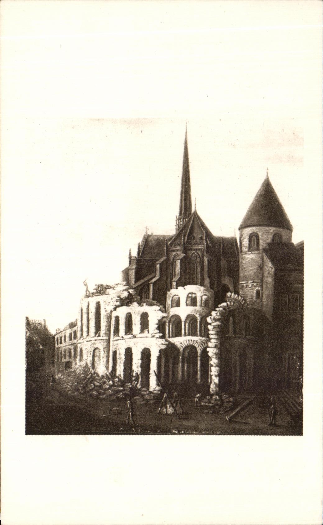 CPA Dijon Cathedrale