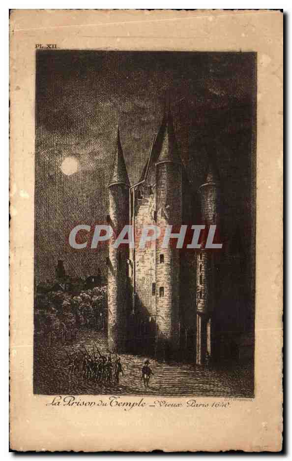 CPA La Prison du Temple Vieux Paris 1640