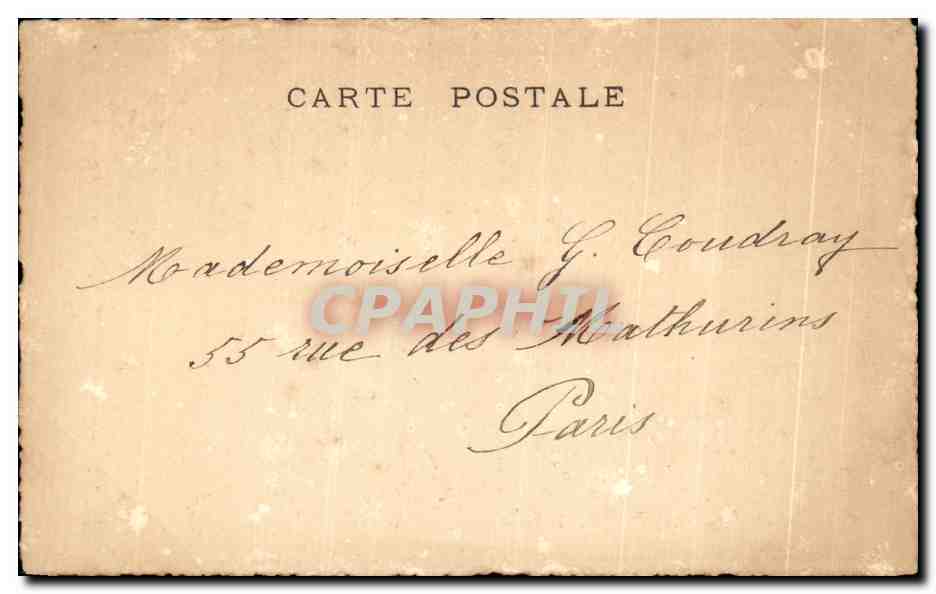 CPA La Prison du Temple Vieux Paris 1640 — Rückseite