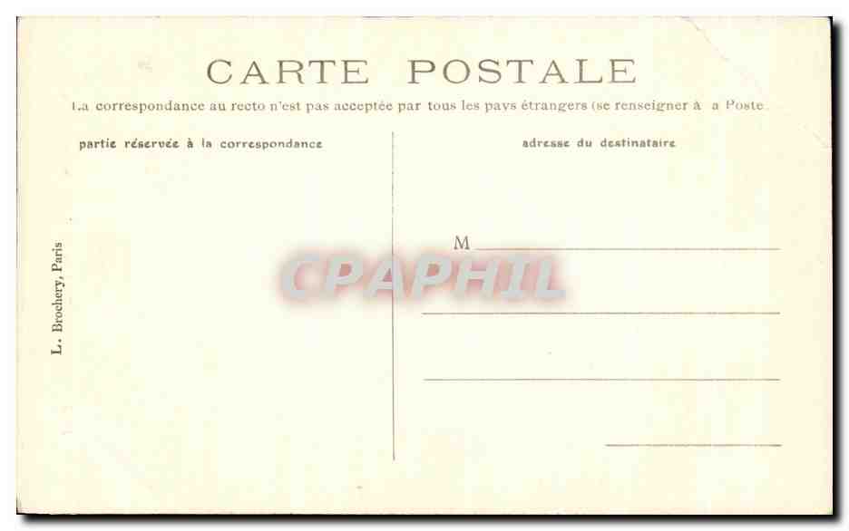 CPA Maison De Balzac Le Jardin vu du Salon Rue Raunouard Paris  — Rückseite