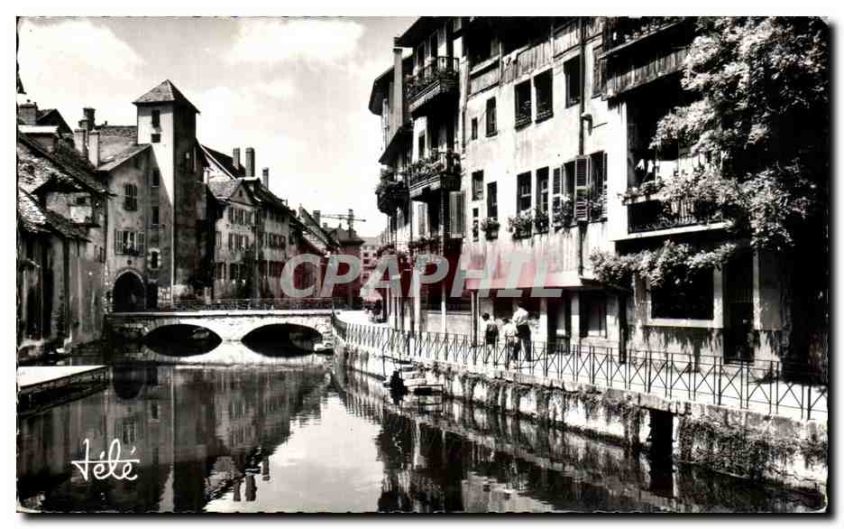 Pont Morens - Canal du Thiou — AnneCY — Éditions TELÉ