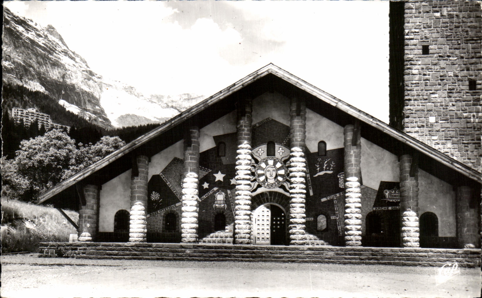 CPA Plateau D'Assy Facade de Toute Grace