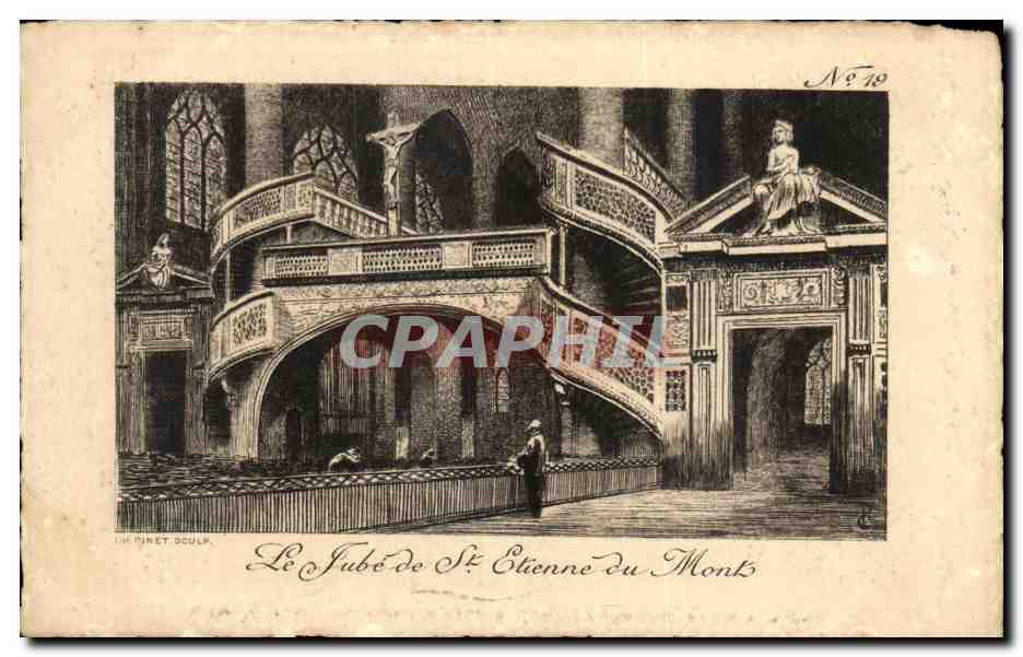 CPA Le Jube de St Etienne du Monts Paris 