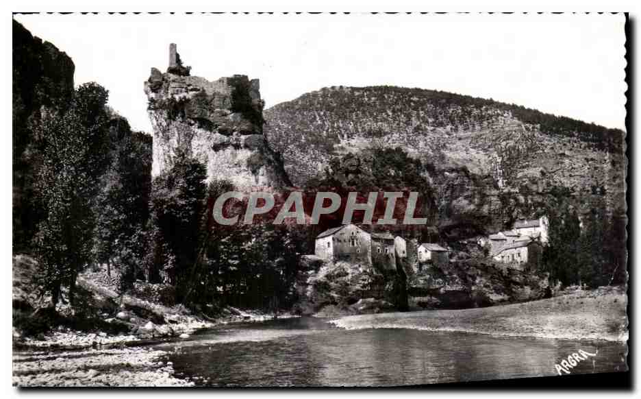 CPA Gorges Du Tarn Castelbouc d'Apres la legende aux temps des Croisades 