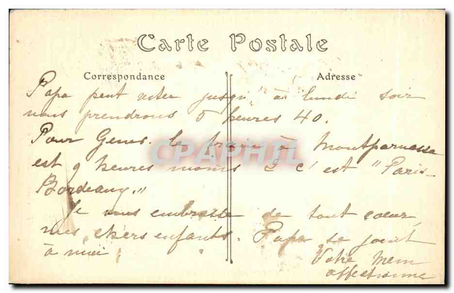 CPA Chartres Fenetre du 16eme — Rückseite