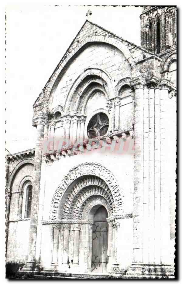 CPA Aulnay De Saintonge L'Eglise La Porte Sud