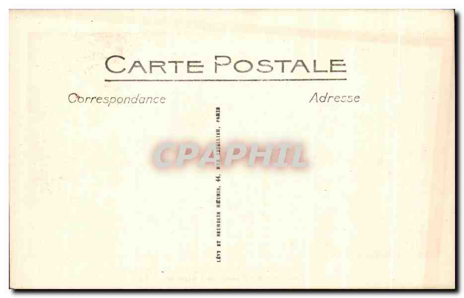CPA Exposition Coloniale de Marseille Interieur du Palais de l'Algerie — Rückseite