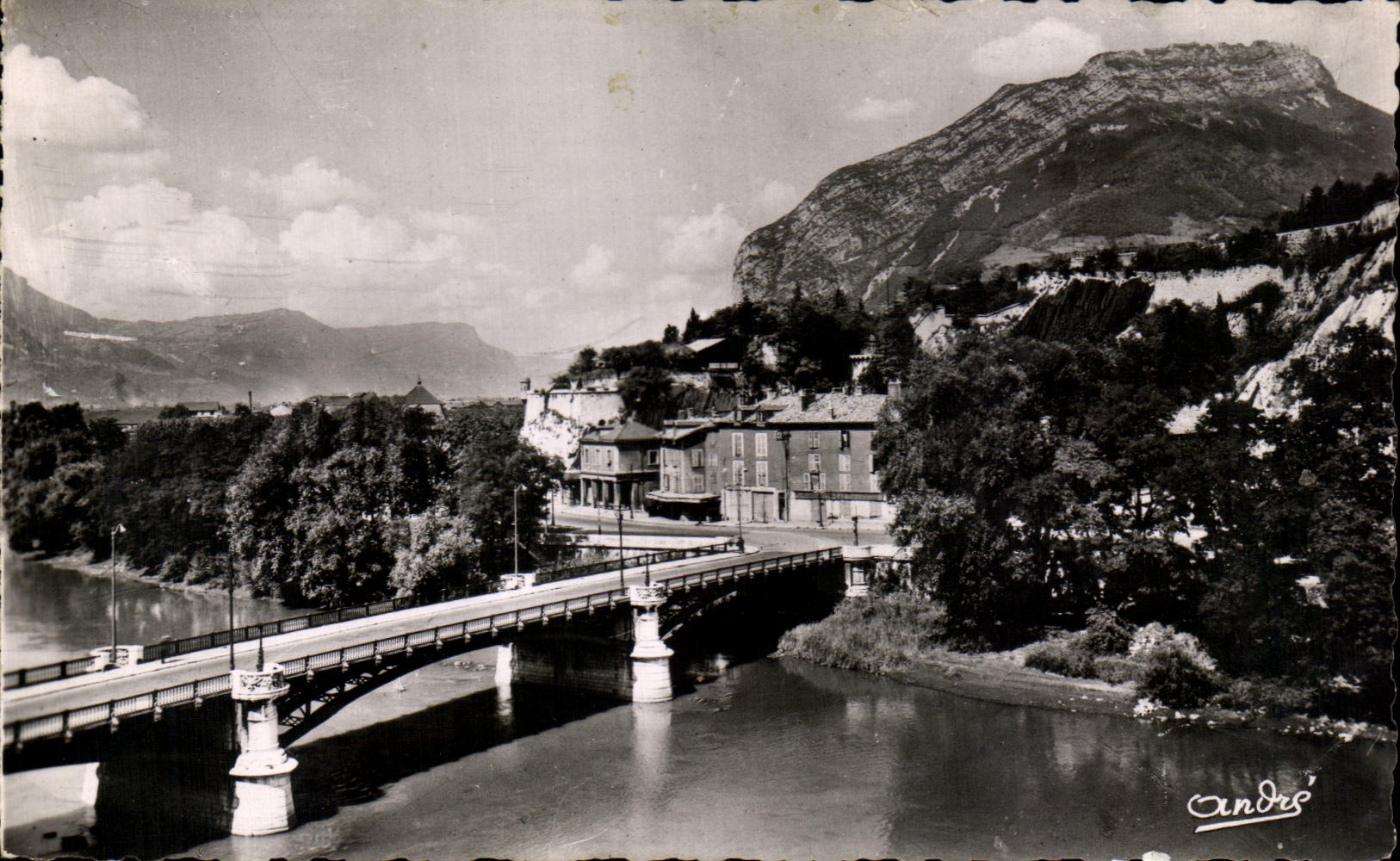 Grenoble — Pont de la Porte et le Néron — Édition d'Art Grenoble, n° 1035