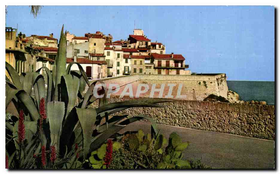 Antibes — Les remparts — éditeur A.M.I. n° OF. 166