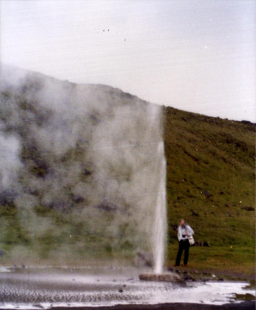 PHOTO Iceland Island Geyser