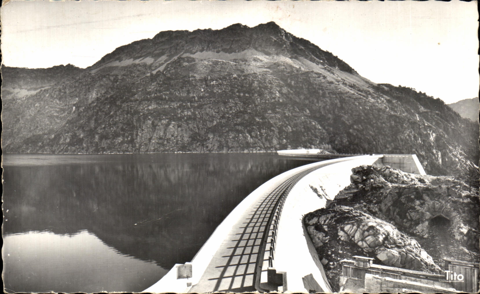 Barrage de Cap de Long — Vallée d'Aure — éditeur Tito