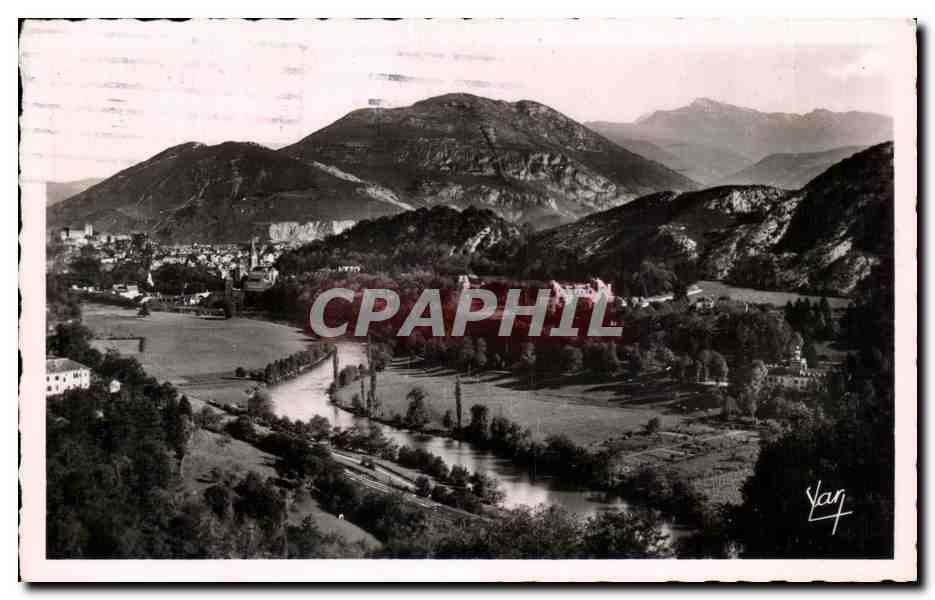CPA Lourdes La Valle et le Pic du Jer