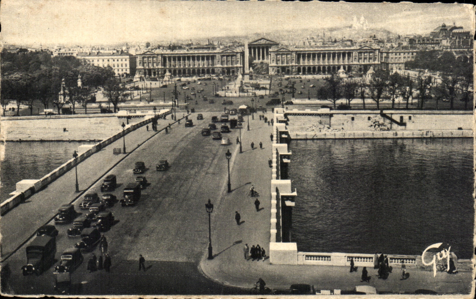 CPA Paris Et Ses Merveilles Le Pont et la Place de La Concorde