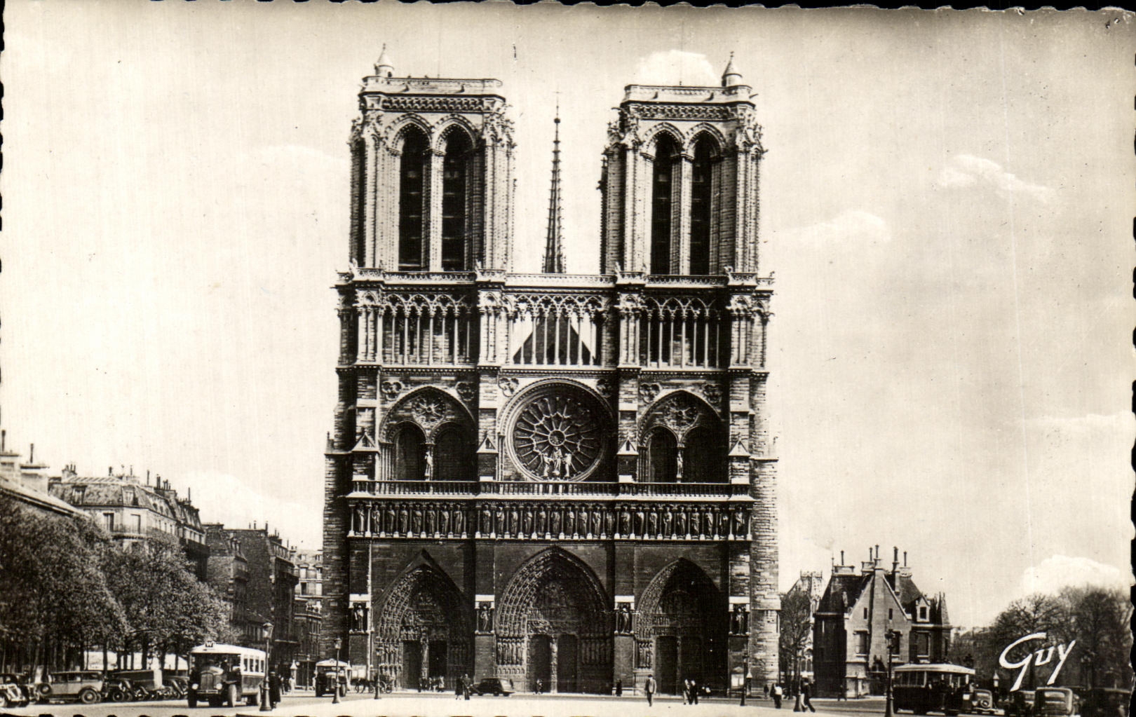 CPA Paris Et Ses Merveilles Notre Dame et le Parvis
