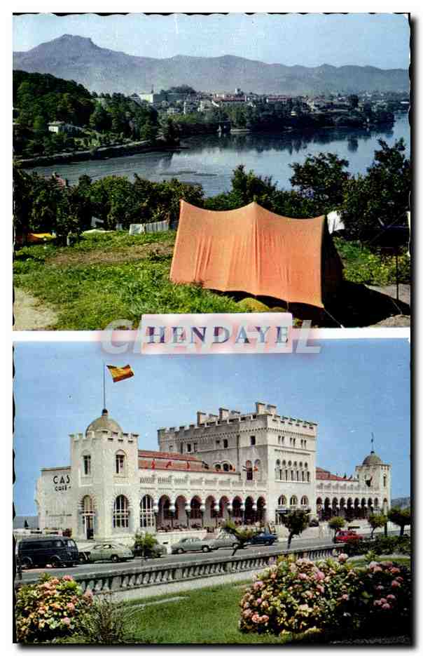 Hendaye — Vue panoramique et le Casino — Lumicap
