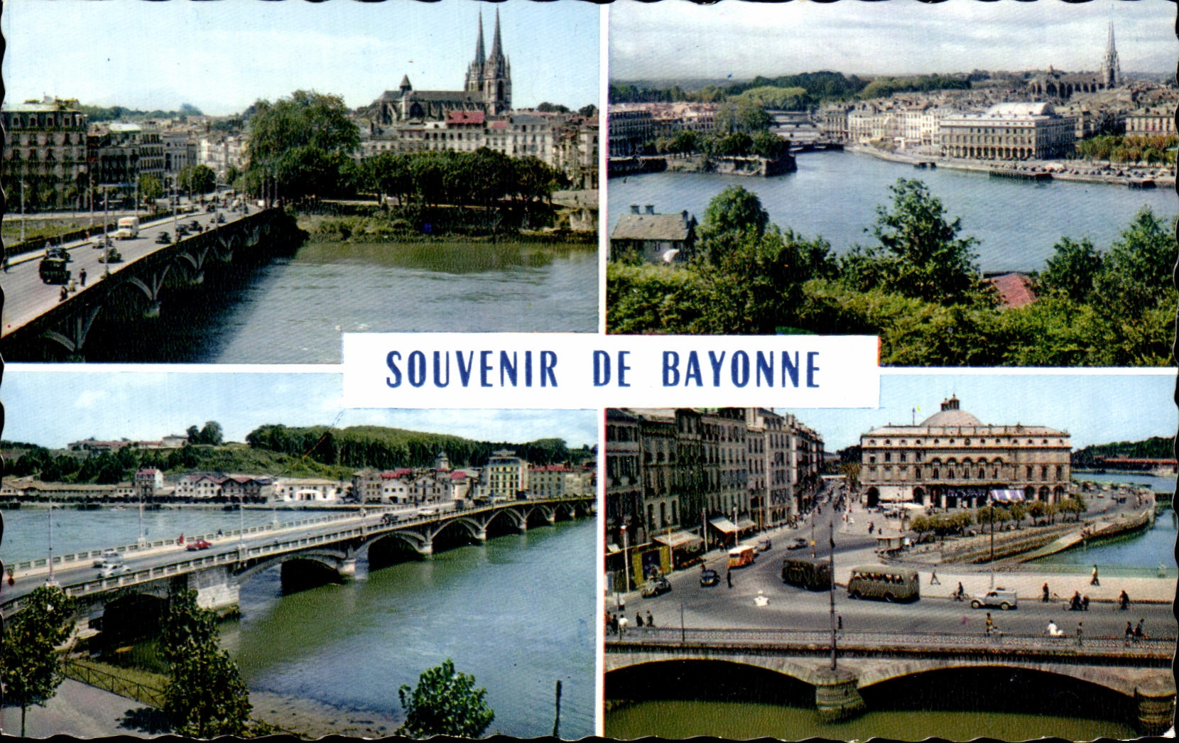 CPA Souvenir De Bayonne