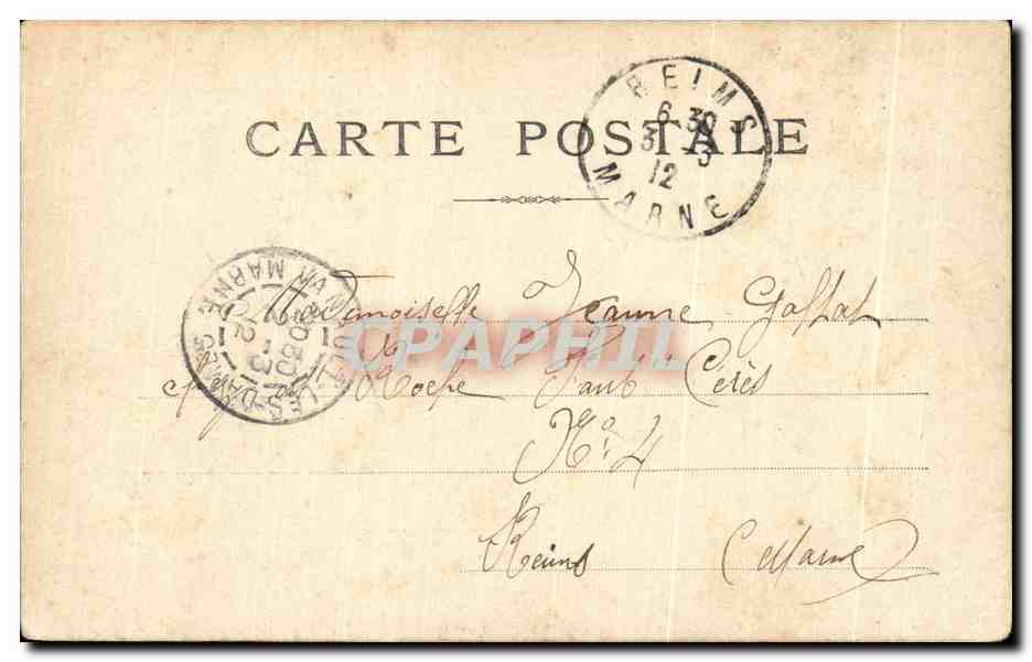 CPA Paris Le Musee Carnavalet ancien Hotel Des Ligneris  — Rückseite