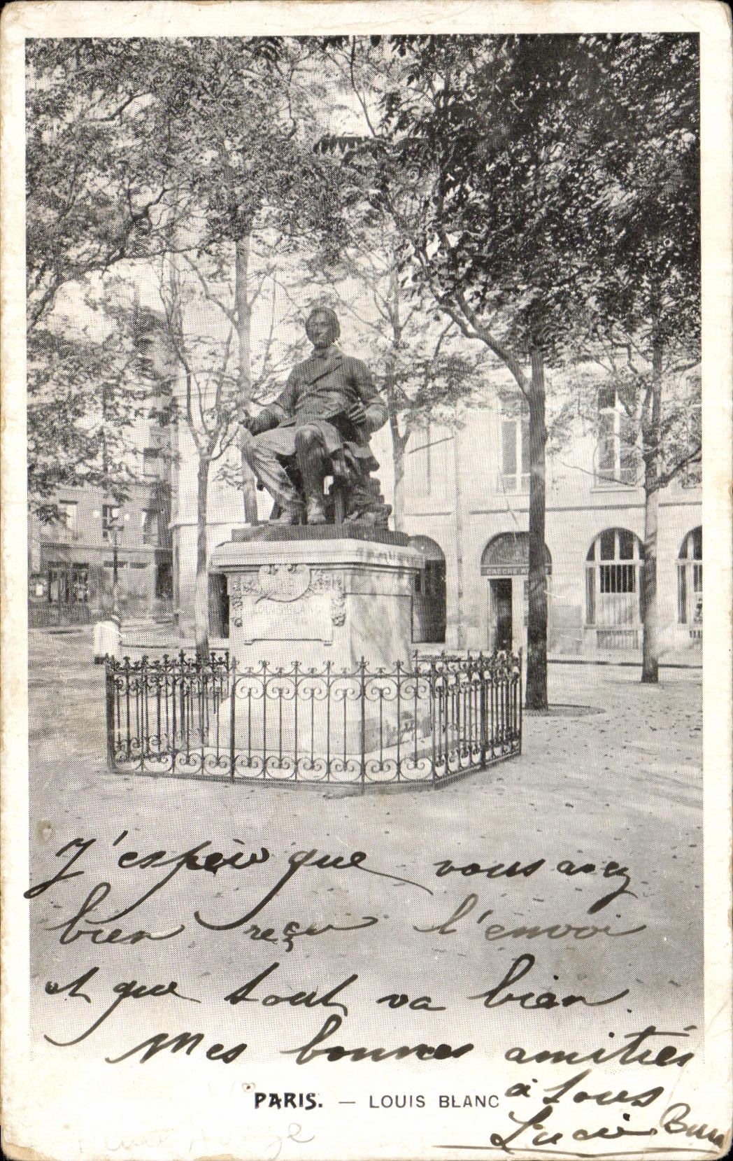 CPA Paris Louis Blanc