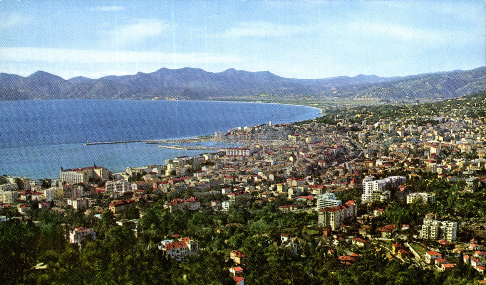 CPSM Cannes Vue Generale Prise De La Californie