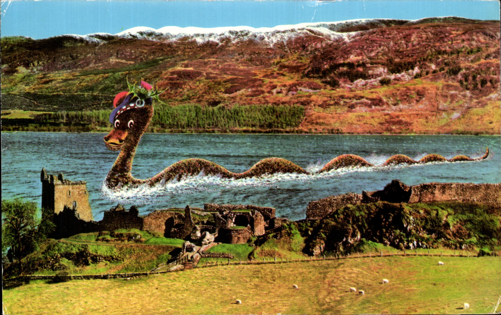 Loch Ness Monster — Loch Ness, Écosse — COLOURMASTER INTERNATIONAL, GS 595
