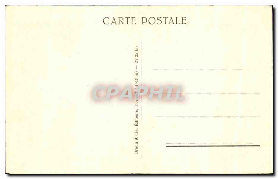 CPA Musee De Bale Le Corps De Jesus Christ Etendu Dans La Tombe — Verso