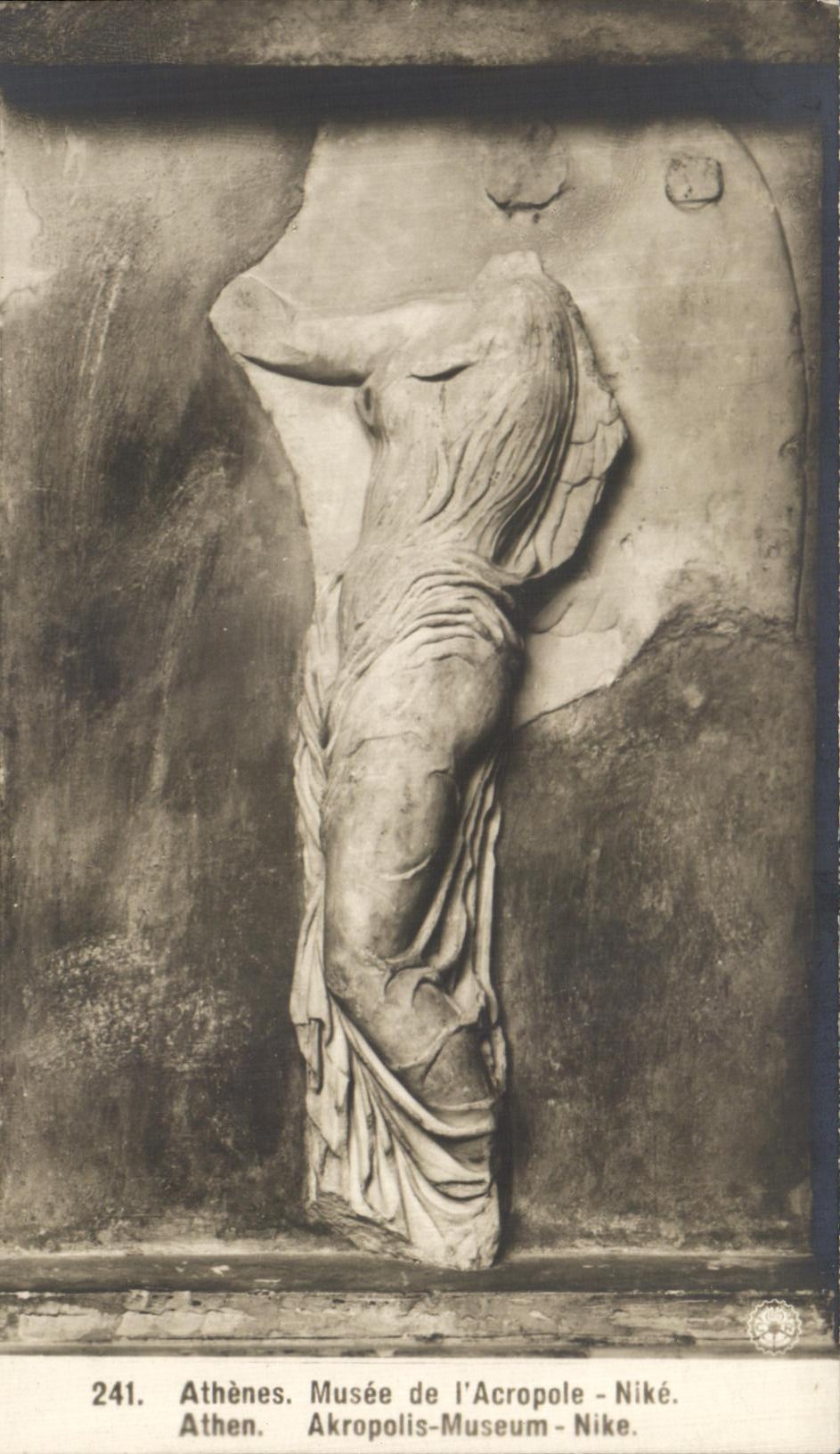 Athènes. Musée de l'Acropole - Niké — Éditeur inconnu, n° 241