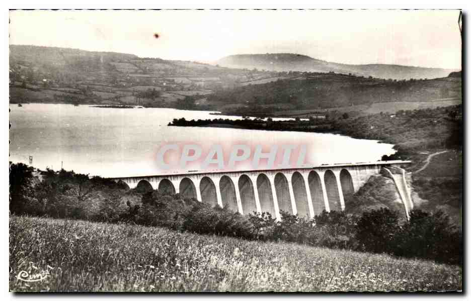 CPA Pannessiere Chaumard Le Barrage Et Le Lac