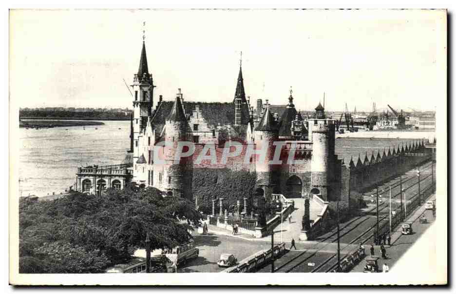 CPA Antwerpen Het Steen Anvers Le Steen