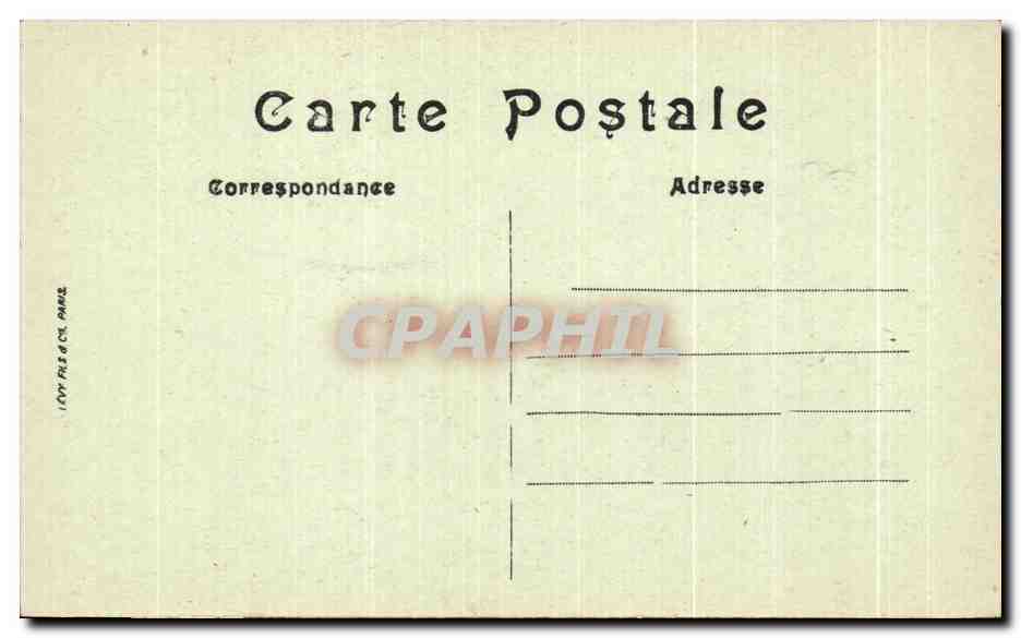 CPA Dijon Portail de l'Hotel de Vogue — Rückseite