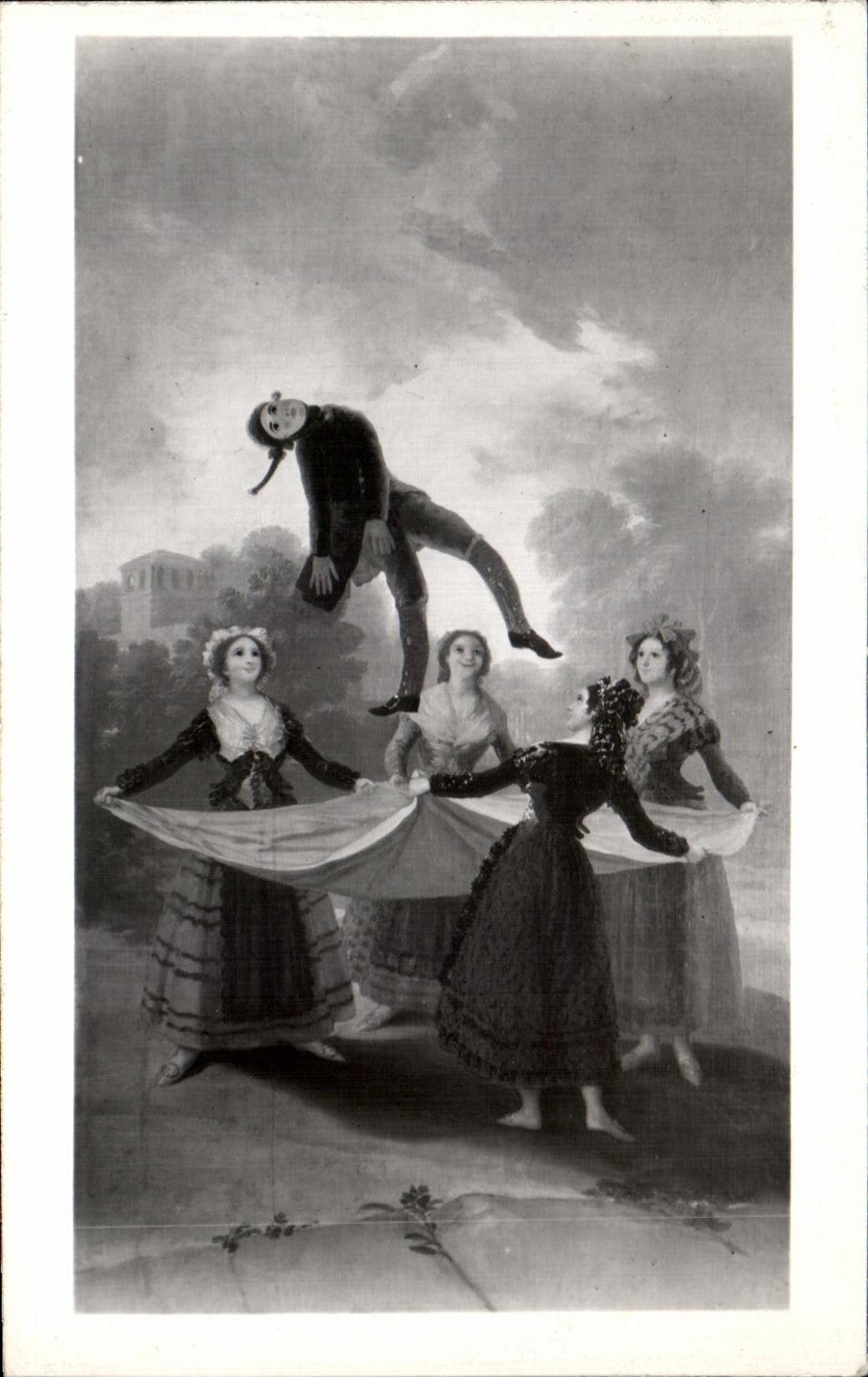 CPA Goya El pelele Museo del Prado Madrid