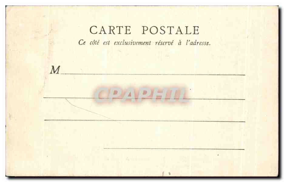 CPA Pensionnat Jeanne d'arc De Sainte Adresse Source et Piece d'Eau — Rückseite