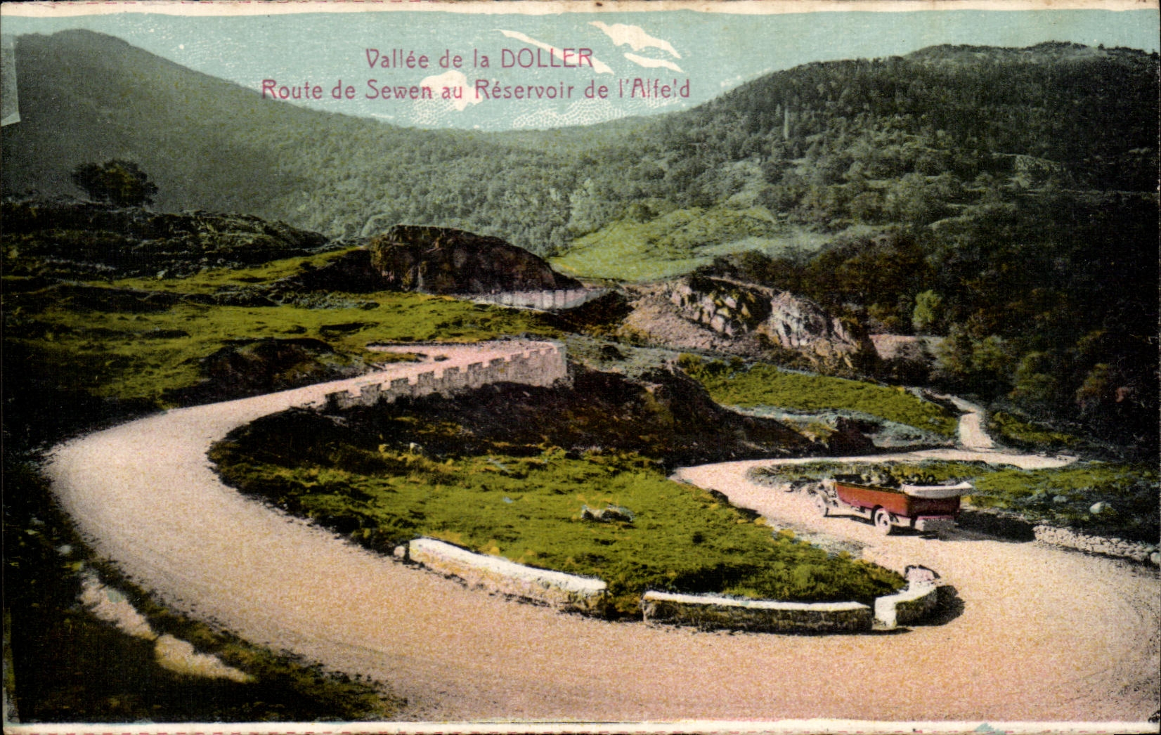 Vallée de la DOLLER — Route de Sewen au Réservoir de l'Alf'eid — éditeur non identifié
