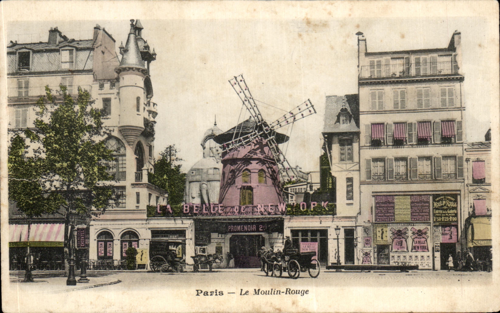 CPA Paris Le Moulin rouge Red Mill