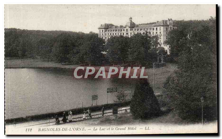 Bagnoles-de-l'Orne — Il Lago e l'Hotel de Grand — LL. n°112