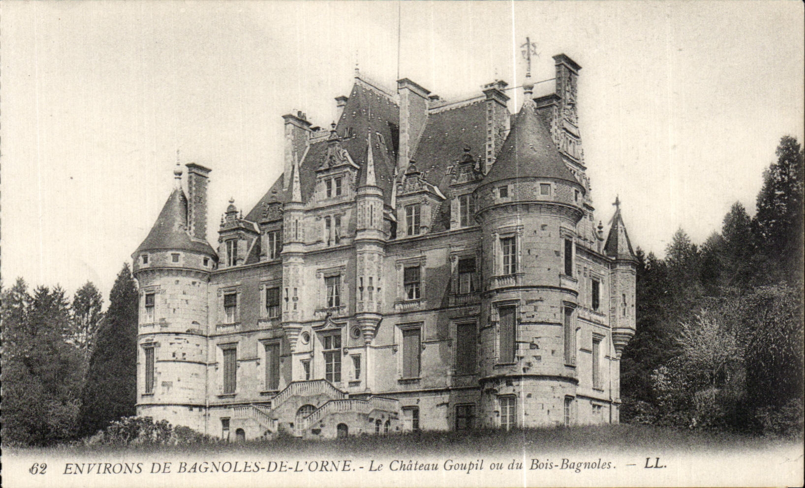 Le Château Goupil ou du Bois-Bagnoles — Environs de Bagnolles-de-l'Orne — LL.