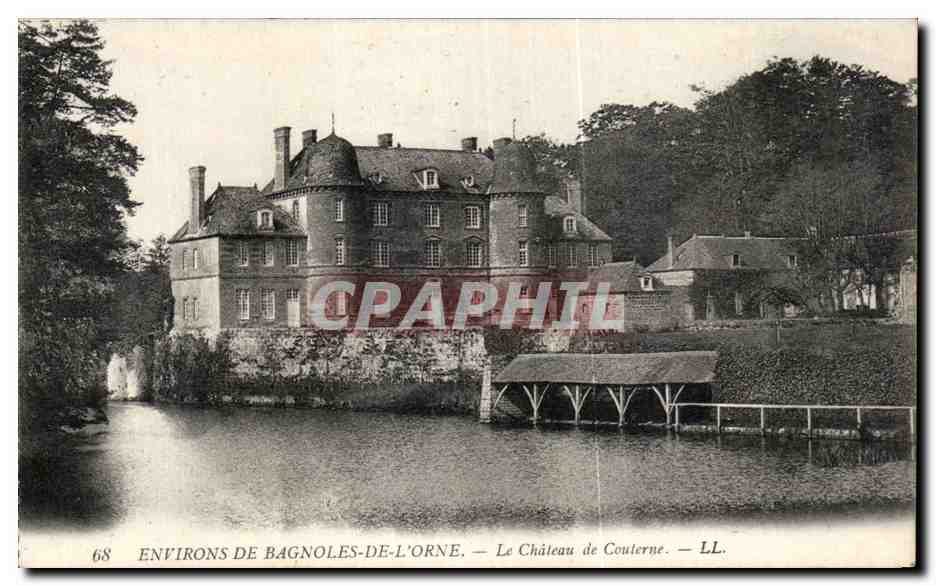 CPA Bagnoles De L'Orne Le Chateau de Couterne