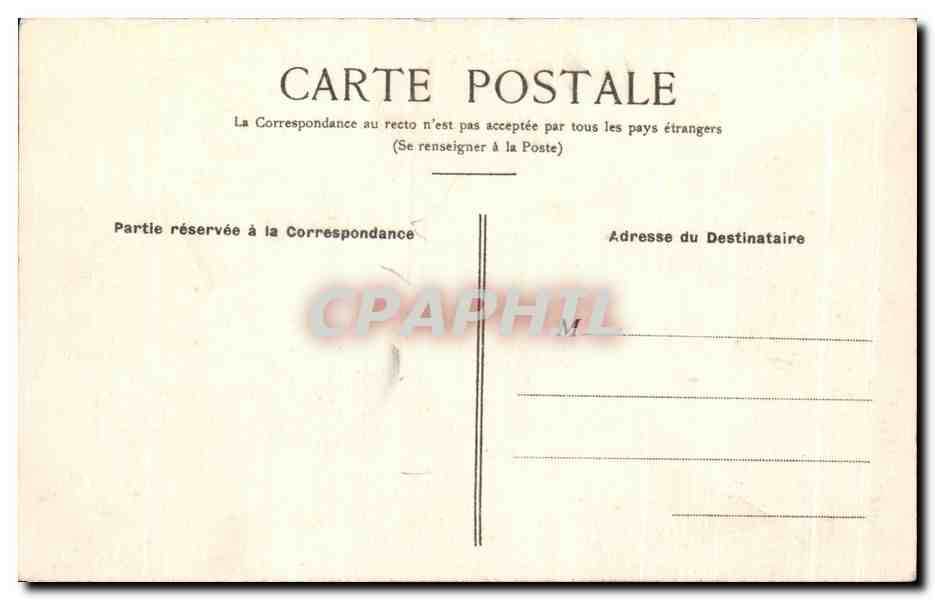 CPA Lourdes Vue Generale et Pic du Jer — Verso