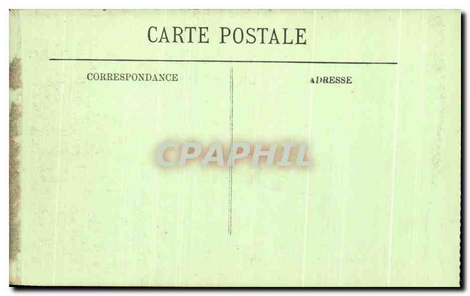 Bagnolles-de-l'Orne — L'Hôtel de l'Établissement Thermal vu à travers les Roches — LL, n° 106 — Verso