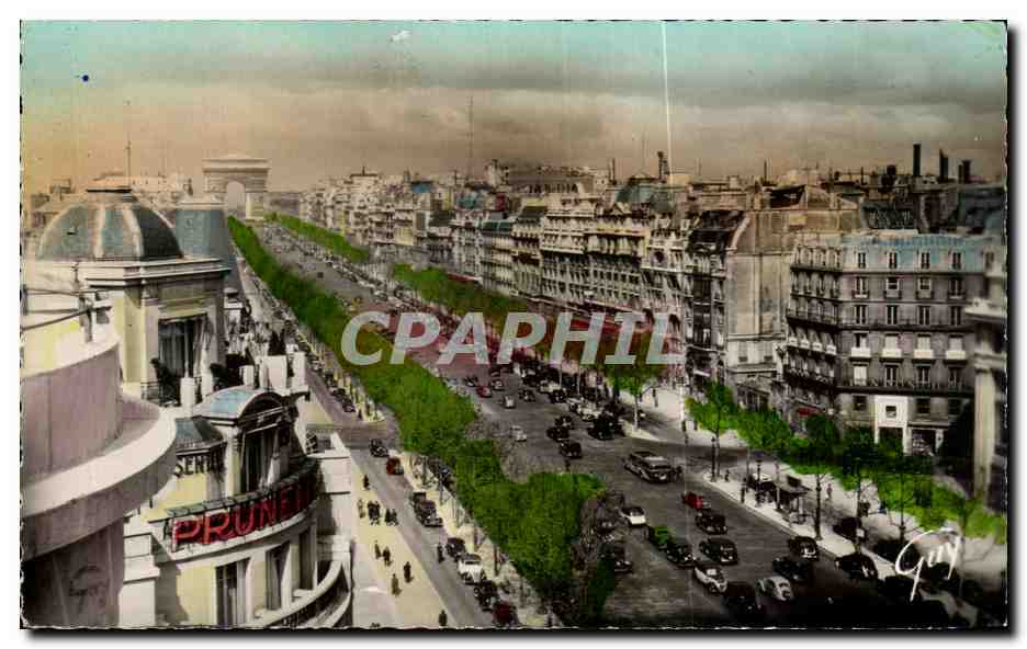 Avenue des Champs-Élysées — Paris — Éd. d'Art * CUV * Paris, n° 408