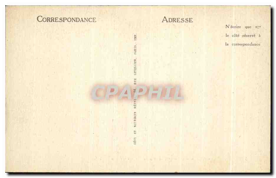 CPA Paris Place des Vosges et Musee Victor Hugo — Rückseite