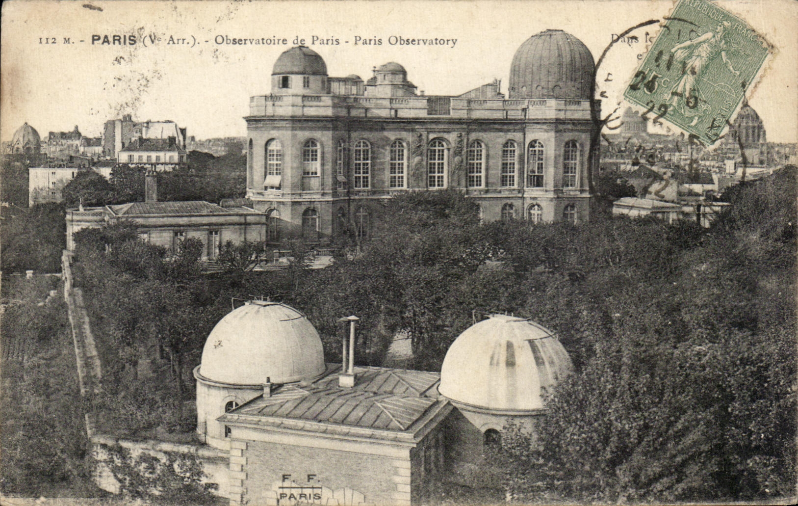 CPA Paris Observatoire de Paris Observatory