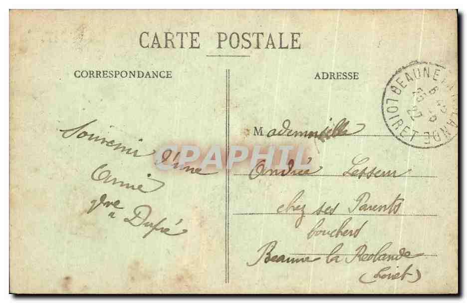 CPA Paris Observatoire de Paris Observatory — Rückseite