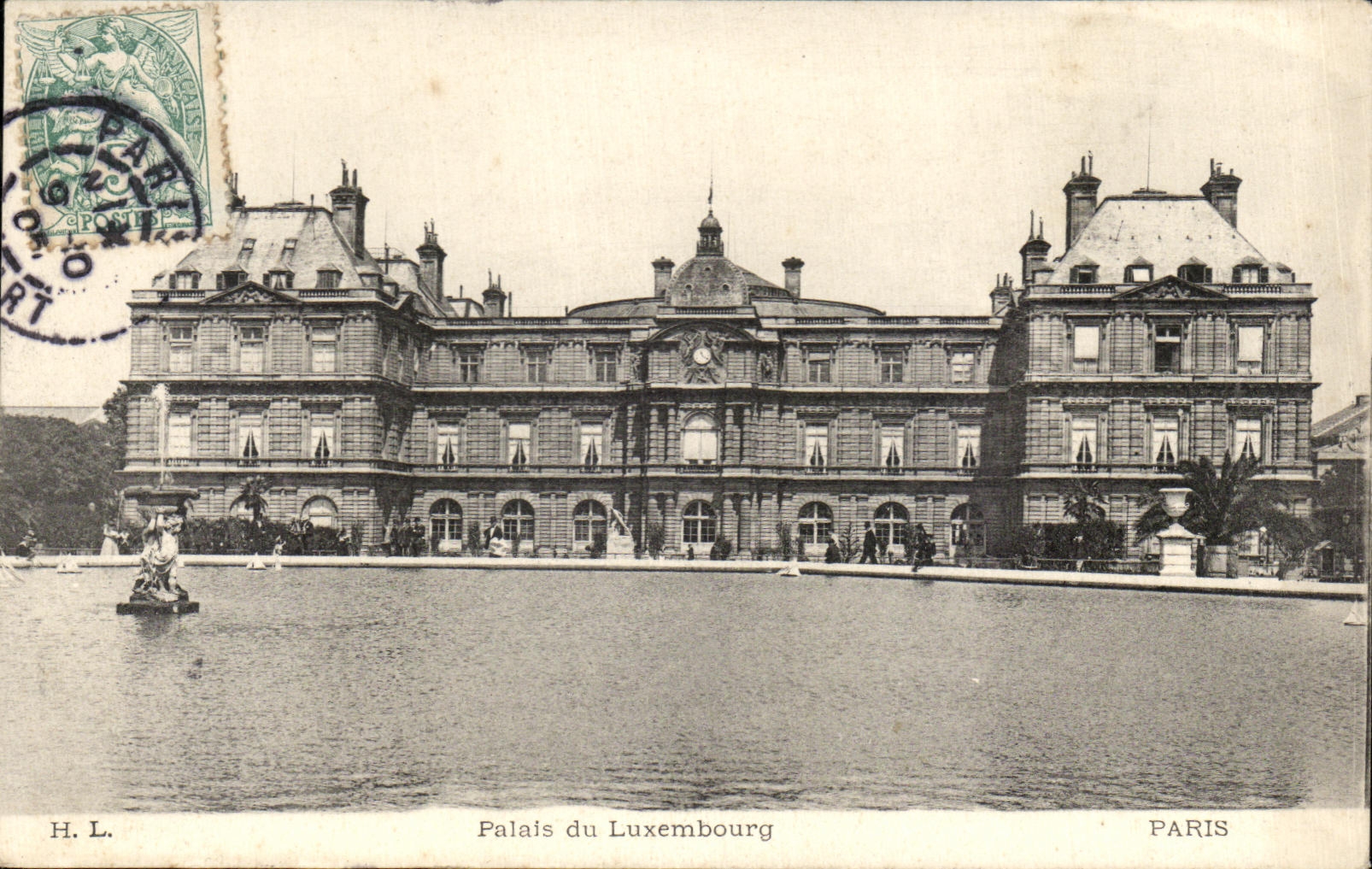 CPA Palais du Luxembourg Paris