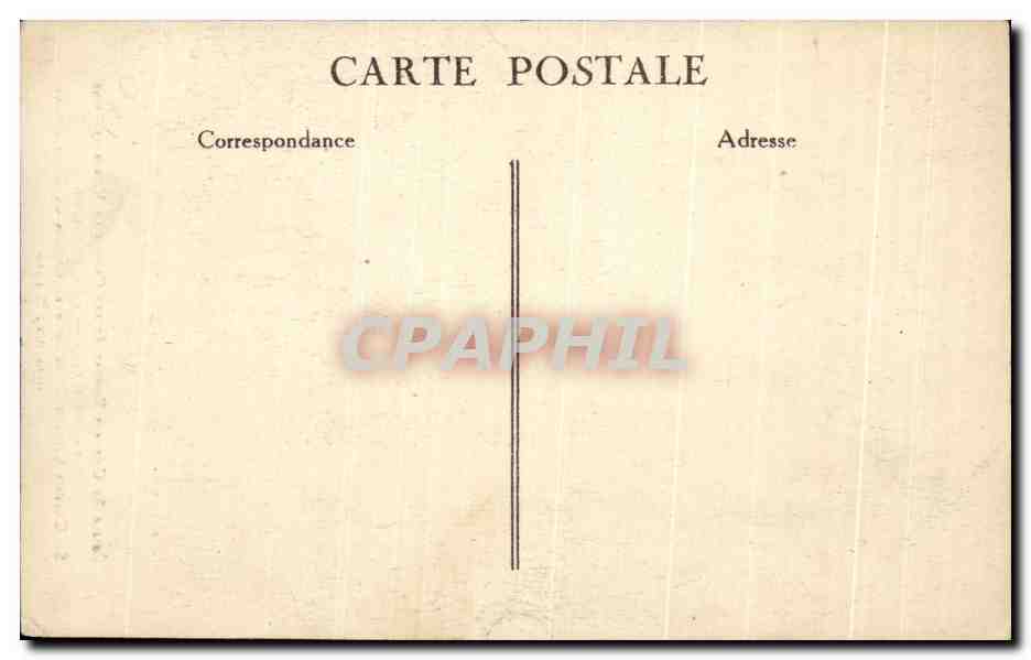 CPA Eglise St Gervais Bombardee 29 mars 1918  — Rückseite