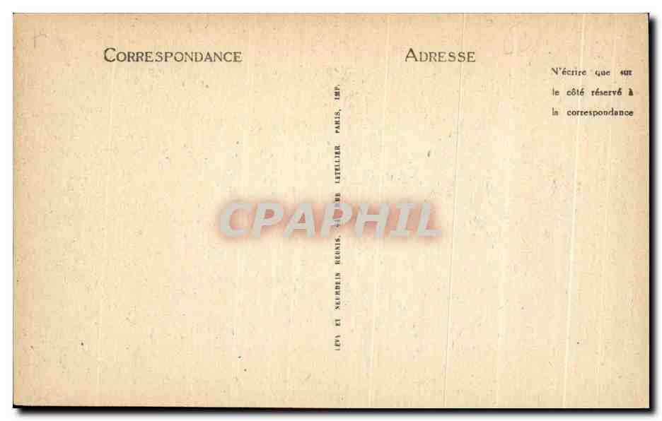 CPA Rouen Plais de Justice Ensemble vu de la Rue aux juifs Judaica — Verso