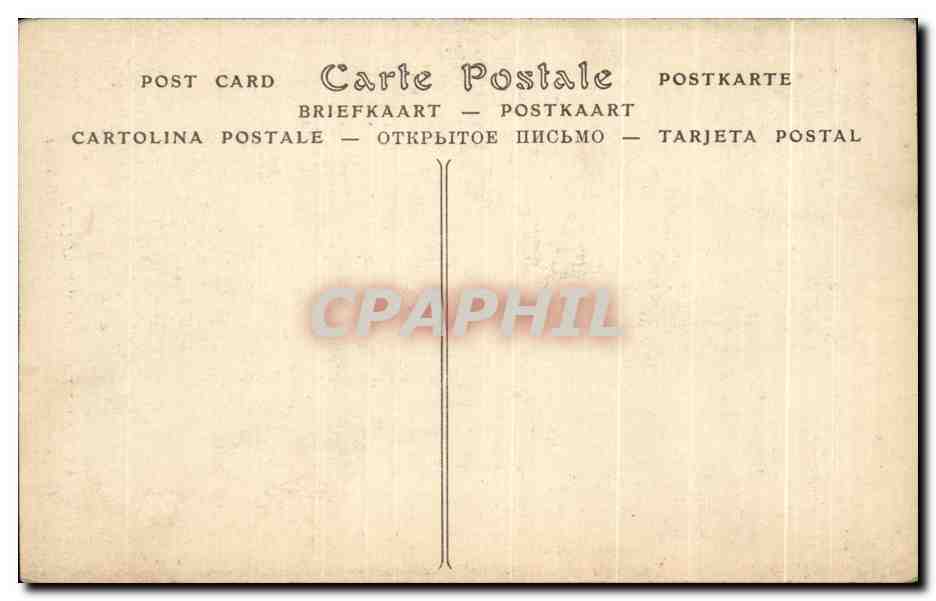 CPA Saint Germain En Laye Chapelle Du Chateau Cote Ouest — Verso