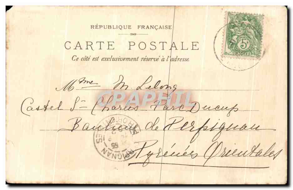 CPA Paris St Etienne du Mont et Tour de Clovis — Rückseite