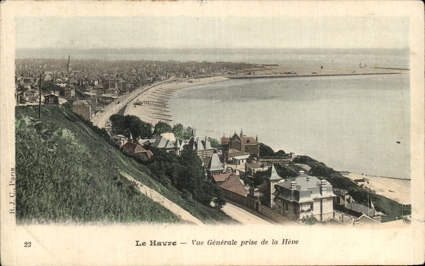 CPA Le Havre Vue Generale Prise de la Heve