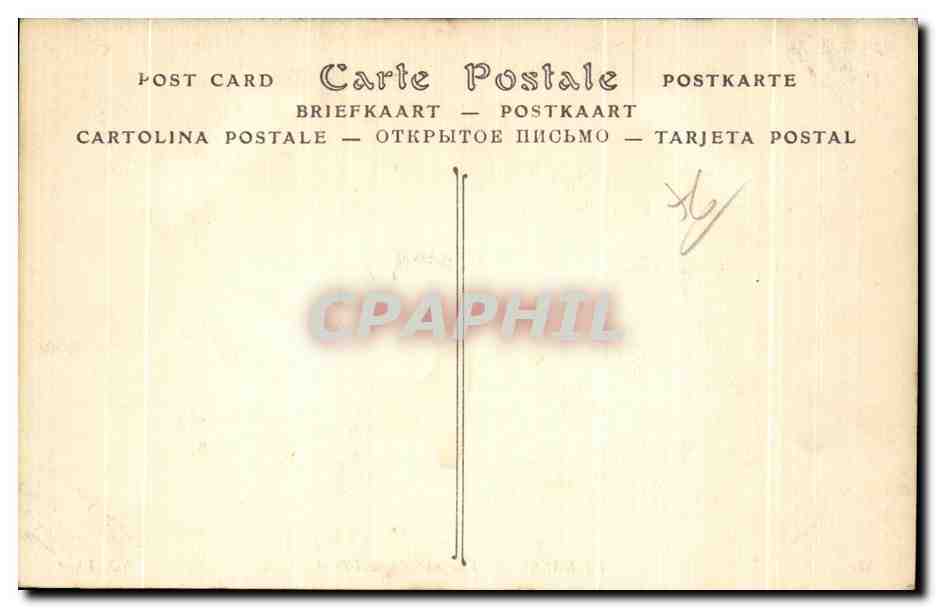 CPA Le Havre Vue Sur I'Avant Port — Rückseite