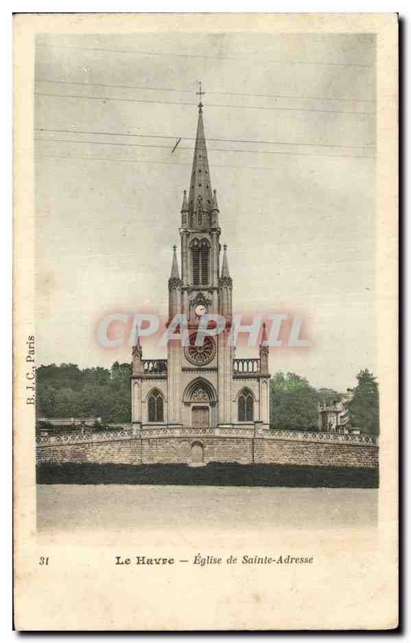CPA Le Havre Eglise de Saitne Adresse